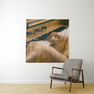 Beautiful Piano Tapestry