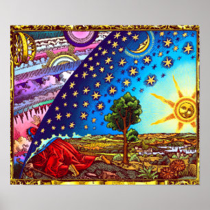 BEAUTIFUL PICTURE of WorldView - Flammarion Dome Poster