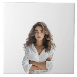 Beautiful pillow for you ceramic tile