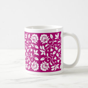 Beautiful Pink and white Coffee Mug
