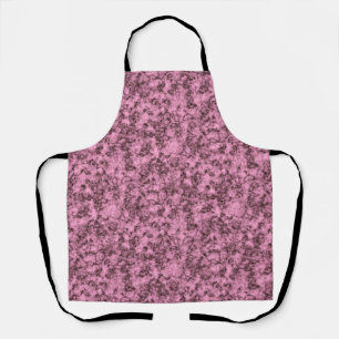Beautiful pink bright marble dark veins apron