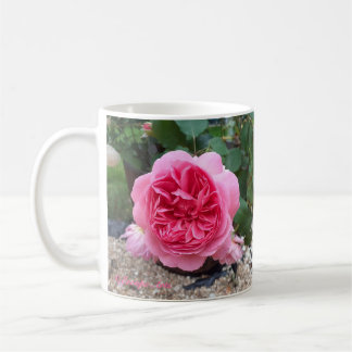 Beautiful Pink Country Rose Floral Gardener's Mug