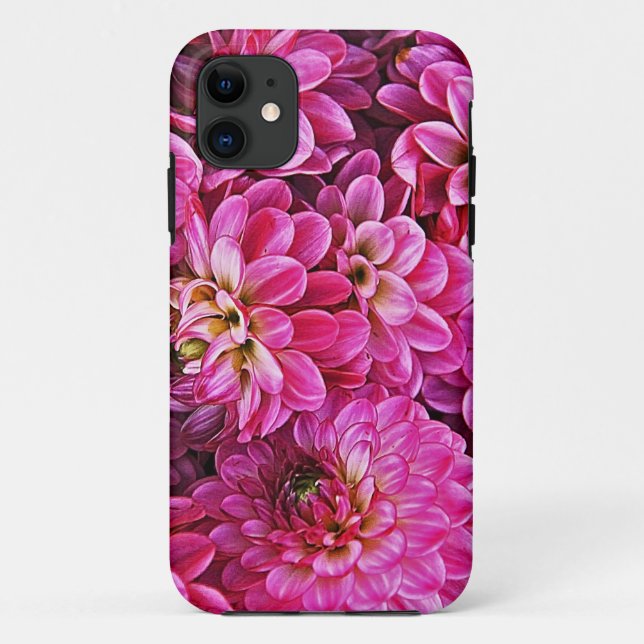 Beautiful pink dahlias Case-Mate iPhone case (Back)