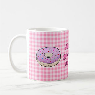 Beautiful Pink Doughnut Coffee Mug