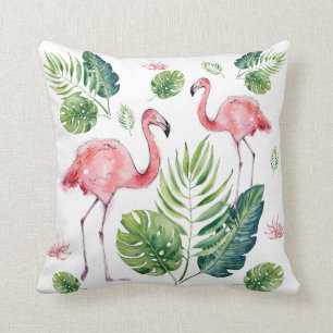 Beautiful Pink Flamingo Cushion