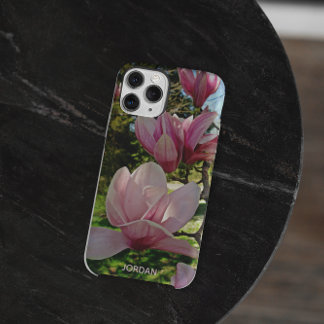 Beautiful Pink Floral Sunny Spring Day Custon Case-Mate iPhone 14 Case