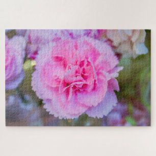 Beautiful pink flower jigsaw puzzle