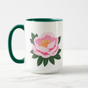 Beautiful Pink Flower Mug