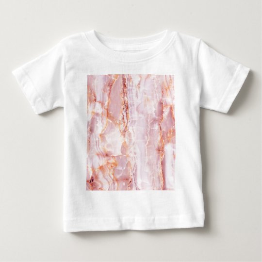 beautiful,pink,marble,girly,nature,stone,elegant, baby T-Shirt