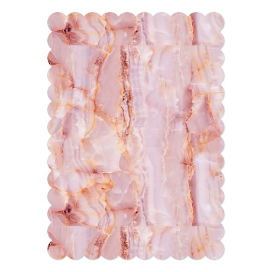 beautiful,pink,marble,girly,nature,stone,elegant,g 13 cm x 18 cm invitation card