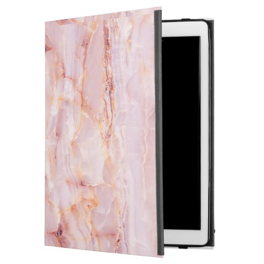beautiful,pink,marble,girly,nature,stone,elegant,g iPad pro 12.9" case