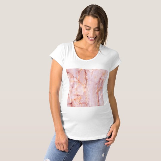 beautiful,pink,marble,girly,nature,stone,elegant,g maternity T-Shirt