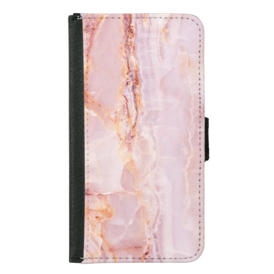 beautiful,pink,marble,girly,nature,stone,elegant,g samsung galaxy s5 wallet case