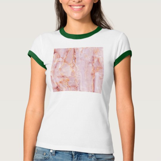 beautiful,pink,marble,girly,nature,stone,elegant,g T-Shirt