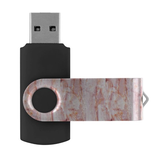 beautiful,pink,marble,girly,nature,stone,elegant,g USB flash drive