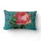 BEAUTIFUL PINK ROSE AQUA BLUE,TEAL DAMASK