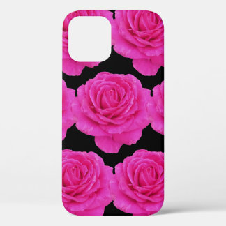 Beautiful pink roses  iPhone 12 case