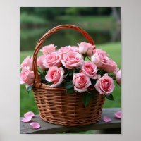 beautiful pink roses