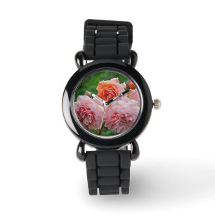 Beautiful pink roses watch
