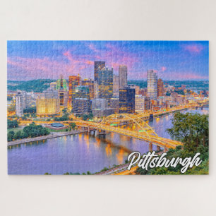 Beautiful Pittsburgh, Pennsylvania Jigsaw Puzzle