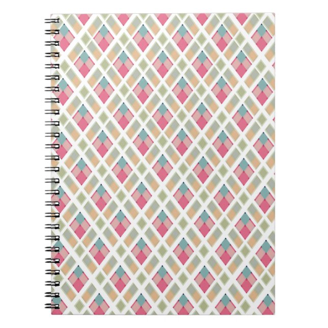 Beautiful, plaid notebook (Front)