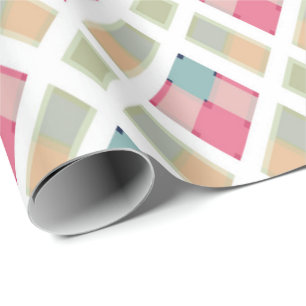 Beautiful, plaid wrapping paper