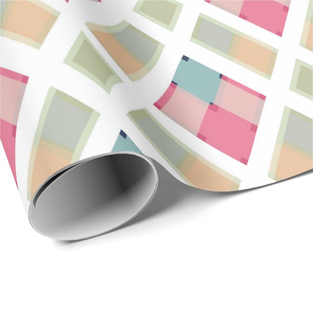 Beautiful, plaid wrapping paper (Roll Corner)