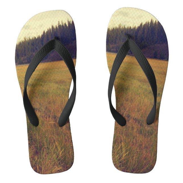 beautiful plain thongs (Footbed)
