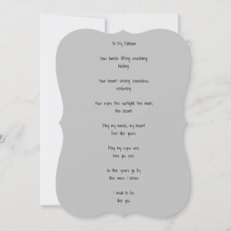 Beautiful Poem Card for Mother
