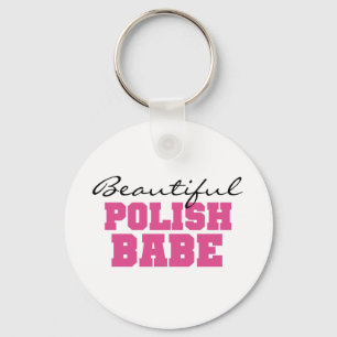 Beautiful Polish Babe Key Ring