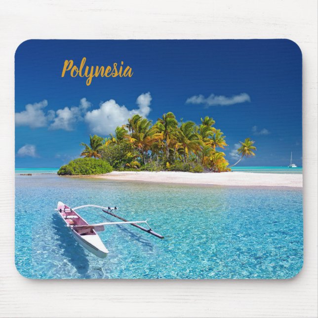 Beautiful Polynesia Mouse Pad (Front)