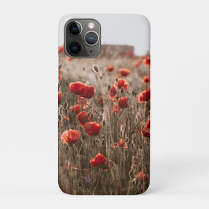 beautiful poppy flowers iPhone 11 pro case