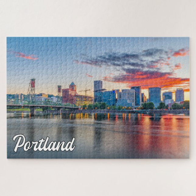 Beautiful Portland, Oregon Jigsaw Puzzle (Horizontal)