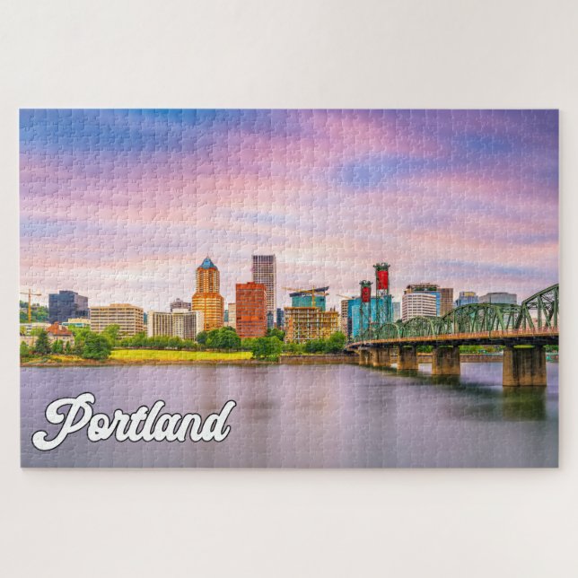 Beautiful Portland, Oregon Jigsaw Puzzle (Horizontal)
