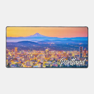 Beautiful Portland, Oregon, USA Desk Mat
