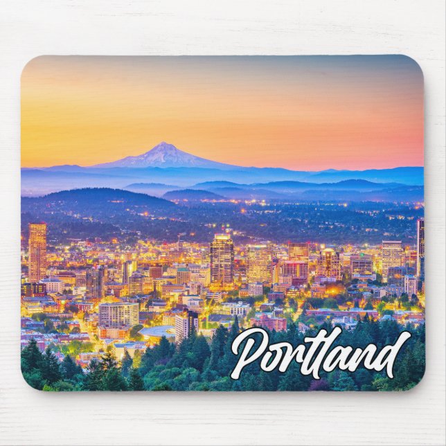 Beautiful Portland, Oregon, USA Mouse Pad (Front)