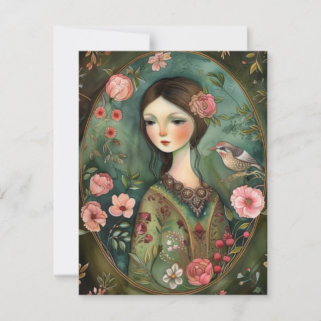 Beautiful Portrait Cards (Front)