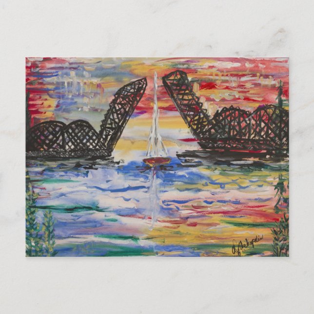 Beautiful Postcard From Door County (Front)