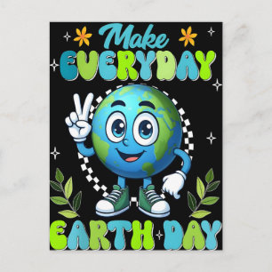 Beautiful poster on Earth Day 2026 Postcard