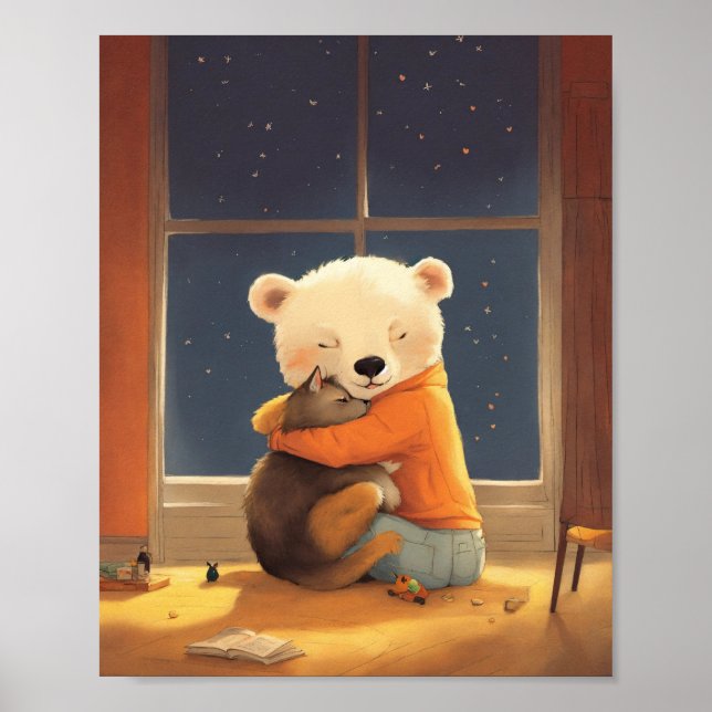 Beautiful poster on friendship... (Front)