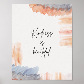 Beautiful Poster Watercolor Inspirational wall Art