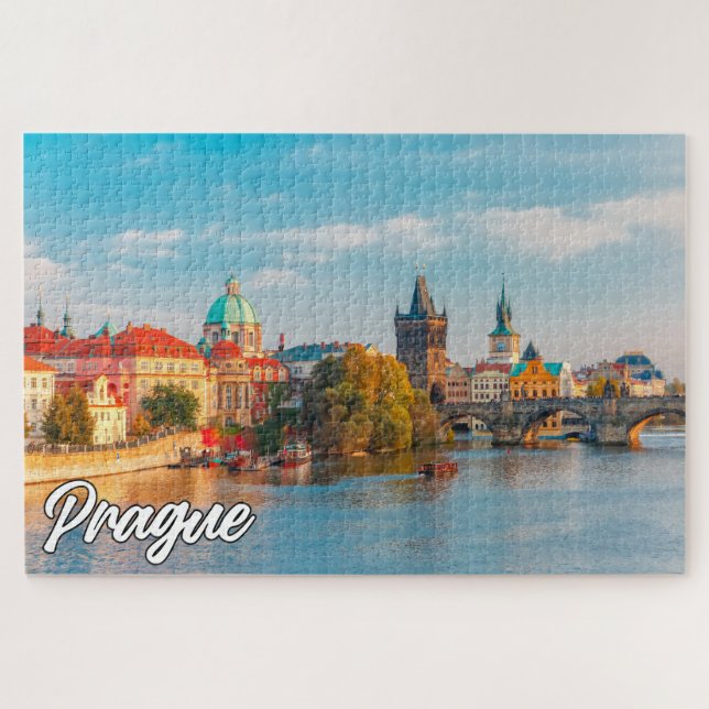 Beautiful Prague, Czech Republic Jigsaw Puzzle (Horizontal)