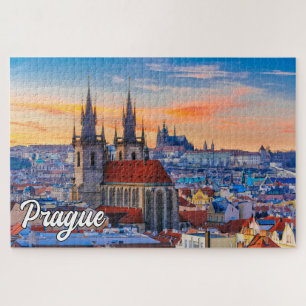 Beautiful Prague, Czech Republic Jigsaw Puzzle