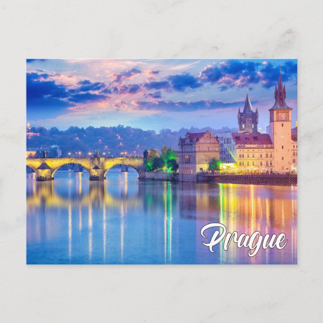 Beautiful Prague, Czech Republic Postcard (Front)