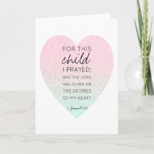 Beautiful Precious Scripture Bible Verse Inspired Card