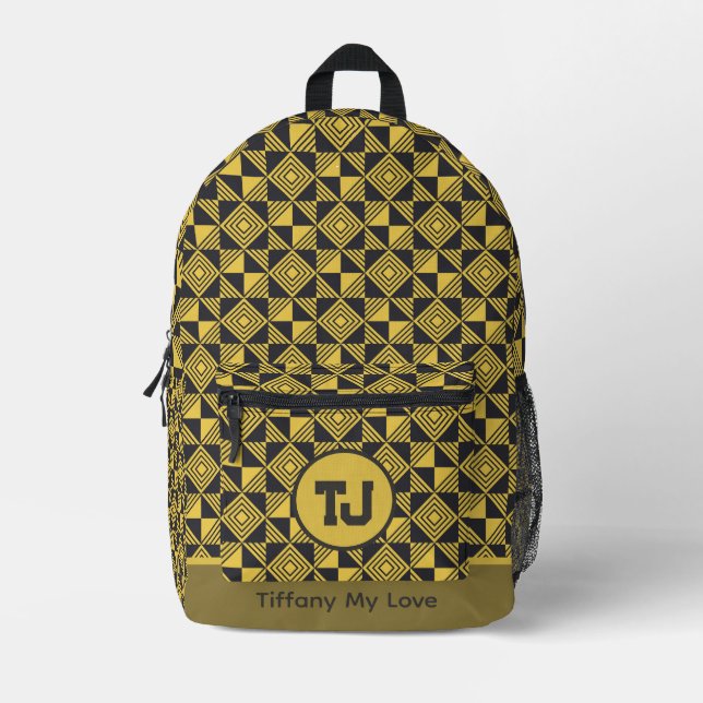 Beautiful Preschool High School Backpack (Front)