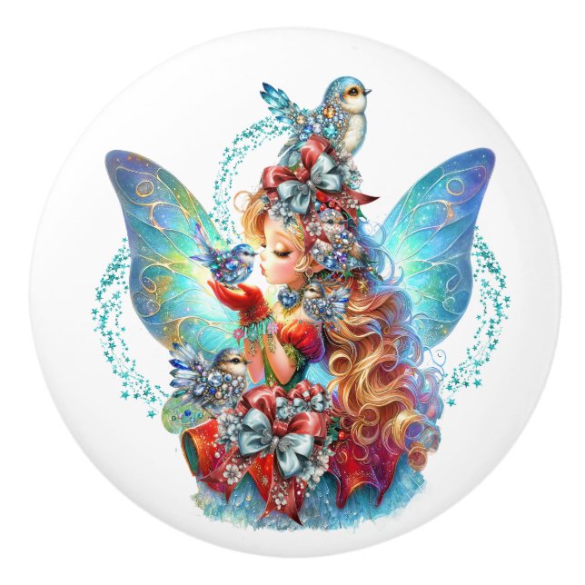 Beautiful Princes of Nature  Ceramic Knob (Front)