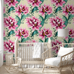 Beautiful professional watercolor painting flowers wallpaper