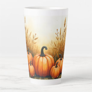 Beautiful Pumpkin Patch Latte Mug