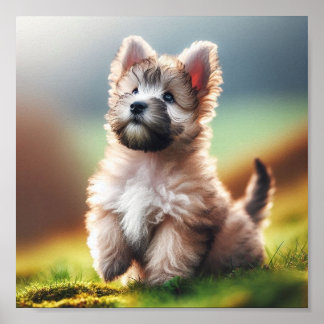 Beautiful Puppy Poster